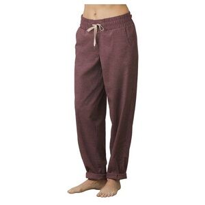 prAna Womens Shala Pant - purple - size XS - hemp